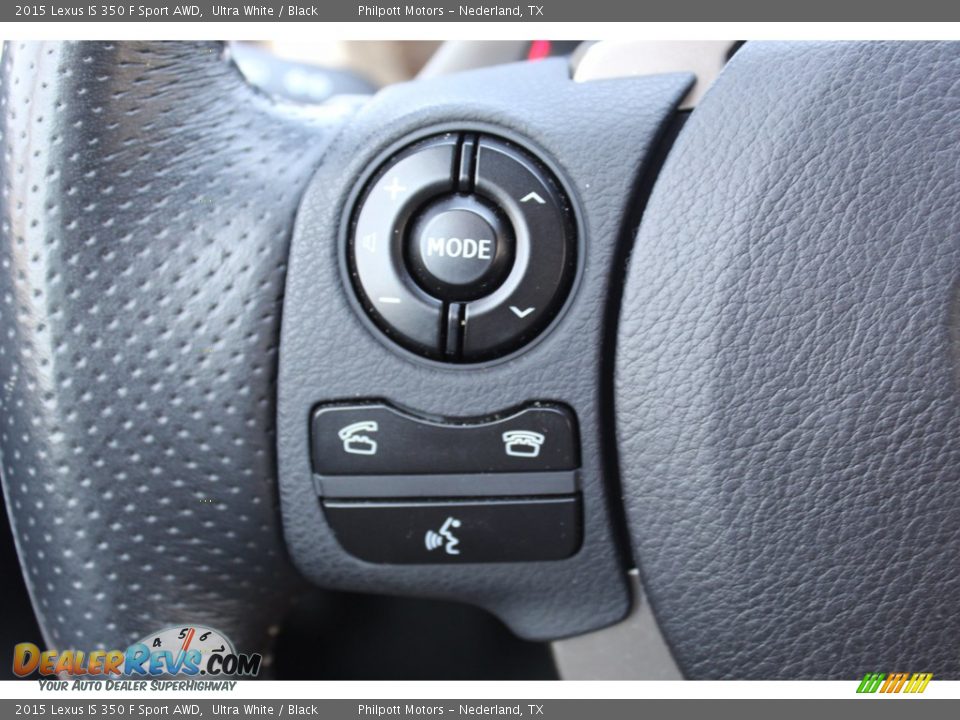 2015 Lexus IS 350 F Sport AWD Steering Wheel Photo #16