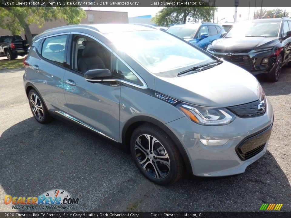 Slate Gray Metallic 2020 Chevrolet Bolt EV Premier Photo #3