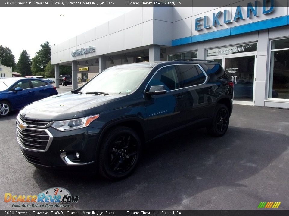 2020 Chevrolet Traverse LT AWD Graphite Metallic / Jet Black Photo #1