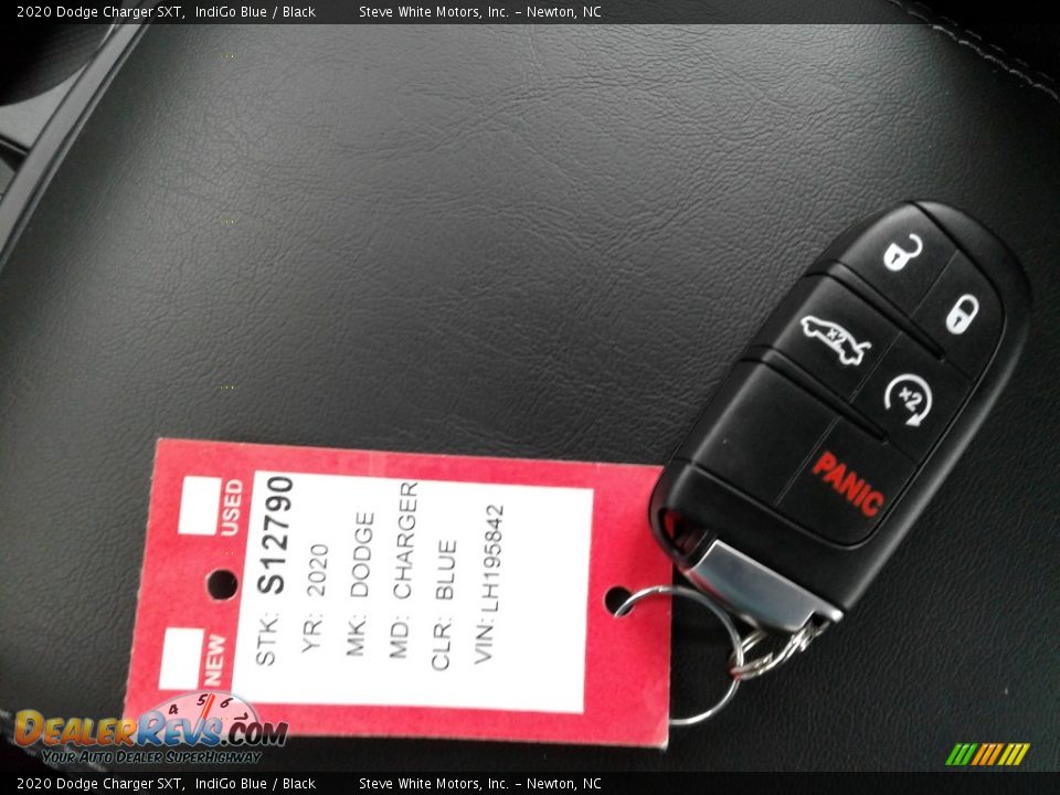 2020 Dodge Charger SXT IndiGo Blue / Black Photo #28
