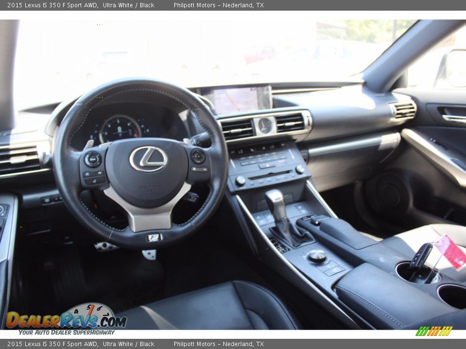 2015 Lexus IS 350 F Sport AWD Ultra White / Black Photo #25