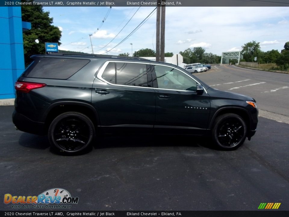 2020 Chevrolet Traverse LT AWD Graphite Metallic / Jet Black Photo #3