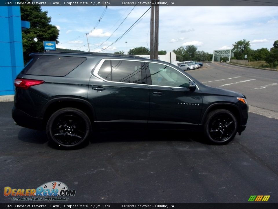 2020 Chevrolet Traverse LT AWD Graphite Metallic / Jet Black Photo #3