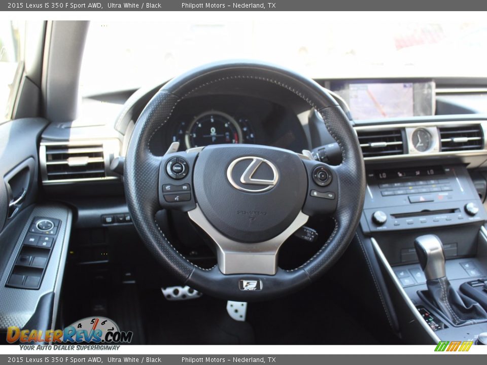 2015 Lexus IS 350 F Sport AWD Steering Wheel Photo #26