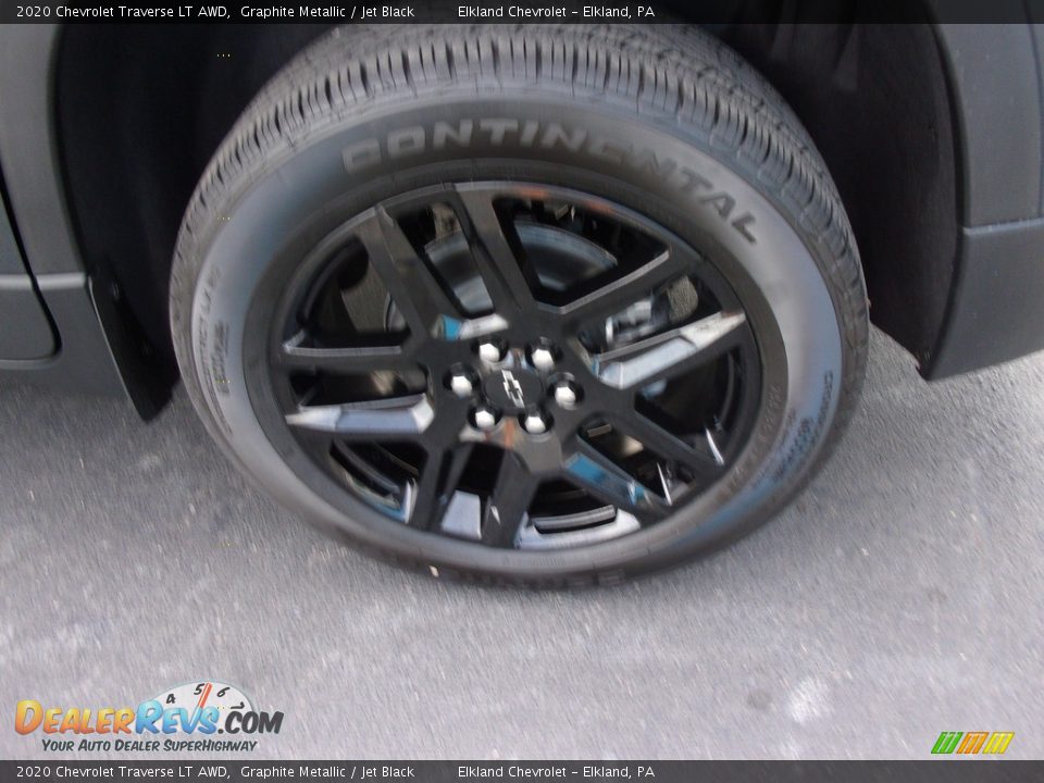 2020 Chevrolet Traverse LT AWD Graphite Metallic / Jet Black Photo #11