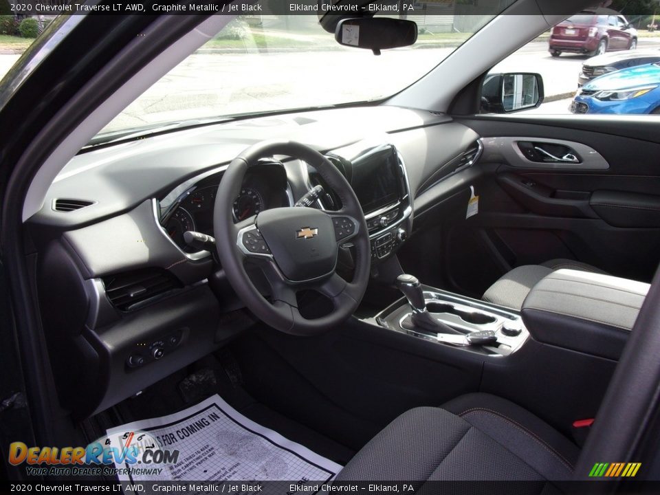 2020 Chevrolet Traverse LT AWD Graphite Metallic / Jet Black Photo #13