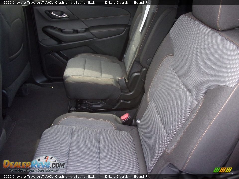 2020 Chevrolet Traverse LT AWD Graphite Metallic / Jet Black Photo #21