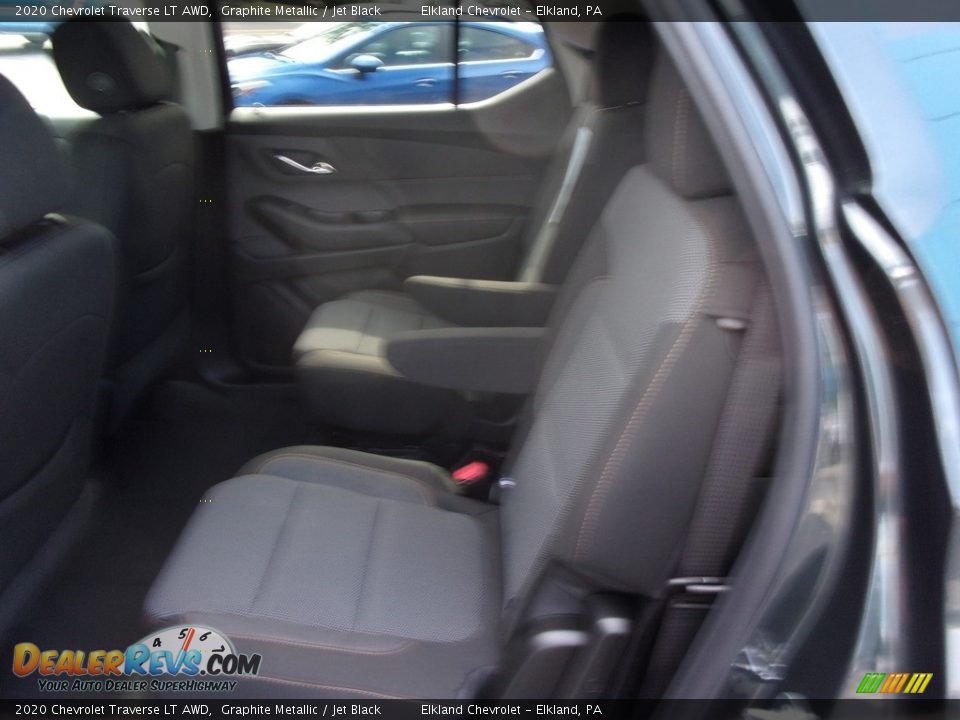 2020 Chevrolet Traverse LT AWD Graphite Metallic / Jet Black Photo #23