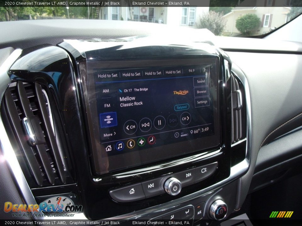 2020 Chevrolet Traverse LT AWD Graphite Metallic / Jet Black Photo #29