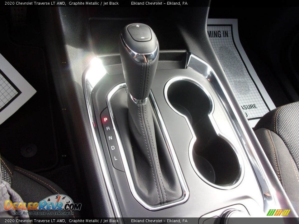 2020 Chevrolet Traverse LT AWD Graphite Metallic / Jet Black Photo #32