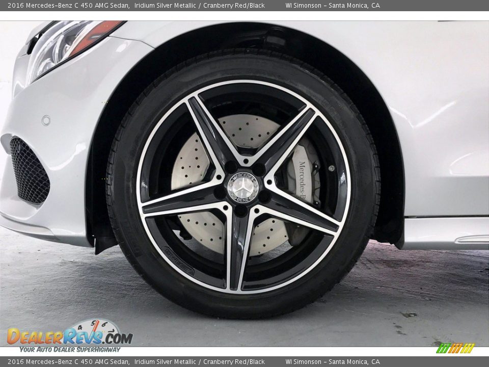 2016 Mercedes-Benz C 450 AMG Sedan Wheel Photo #8