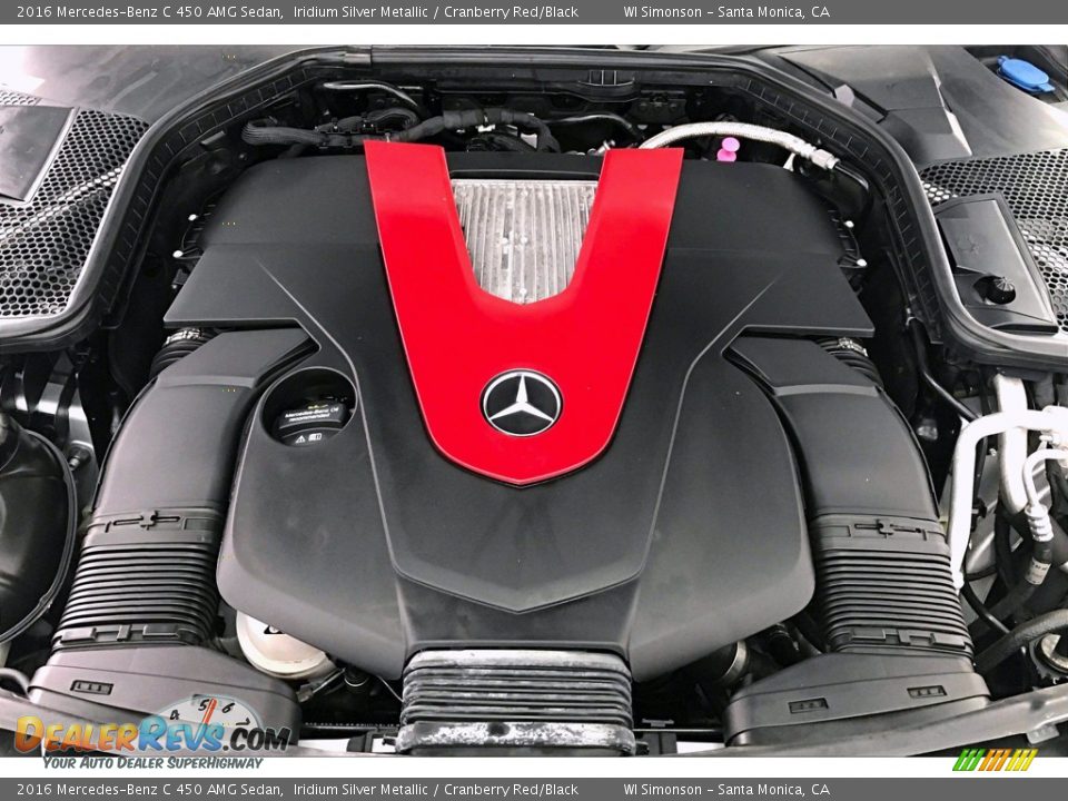 2016 Mercedes-Benz C 450 AMG Sedan 3.0 Liter DI biturbo DOHC 24-Valve VVT V6 Engine Photo #9