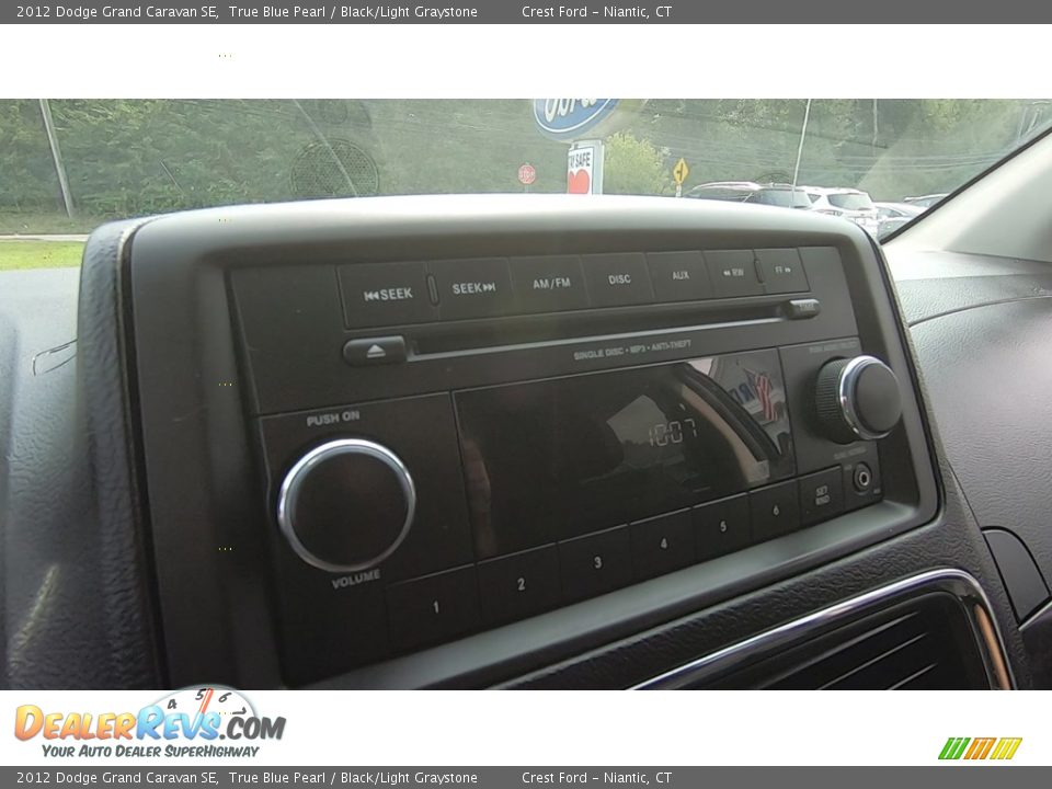 2012 Dodge Grand Caravan SE True Blue Pearl / Black/Light Graystone Photo #14