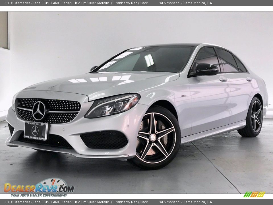 Front 3/4 View of 2016 Mercedes-Benz C 450 AMG Sedan Photo #12