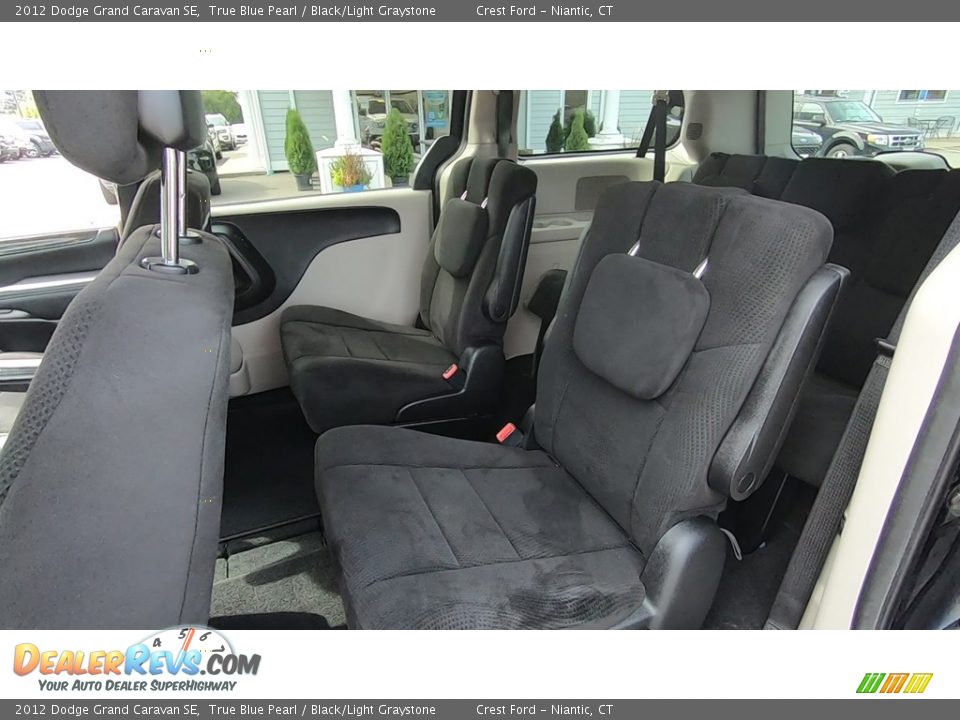 2012 Dodge Grand Caravan SE True Blue Pearl / Black/Light Graystone Photo #16
