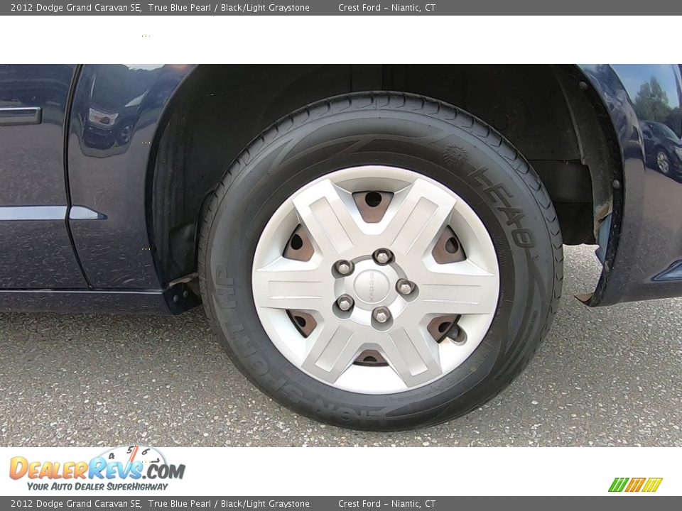 2012 Dodge Grand Caravan SE True Blue Pearl / Black/Light Graystone Photo #18