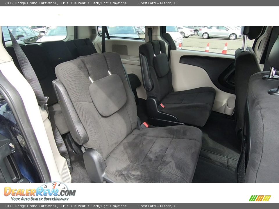 2012 Dodge Grand Caravan SE True Blue Pearl / Black/Light Graystone Photo #21