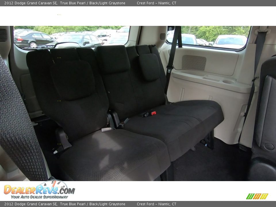 2012 Dodge Grand Caravan SE True Blue Pearl / Black/Light Graystone Photo #22