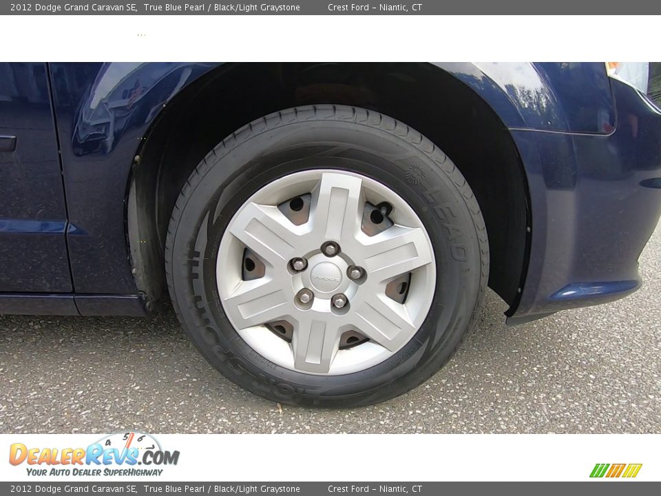 2012 Dodge Grand Caravan SE True Blue Pearl / Black/Light Graystone Photo #25