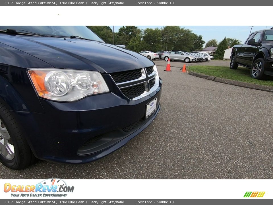 2012 Dodge Grand Caravan SE True Blue Pearl / Black/Light Graystone Photo #26