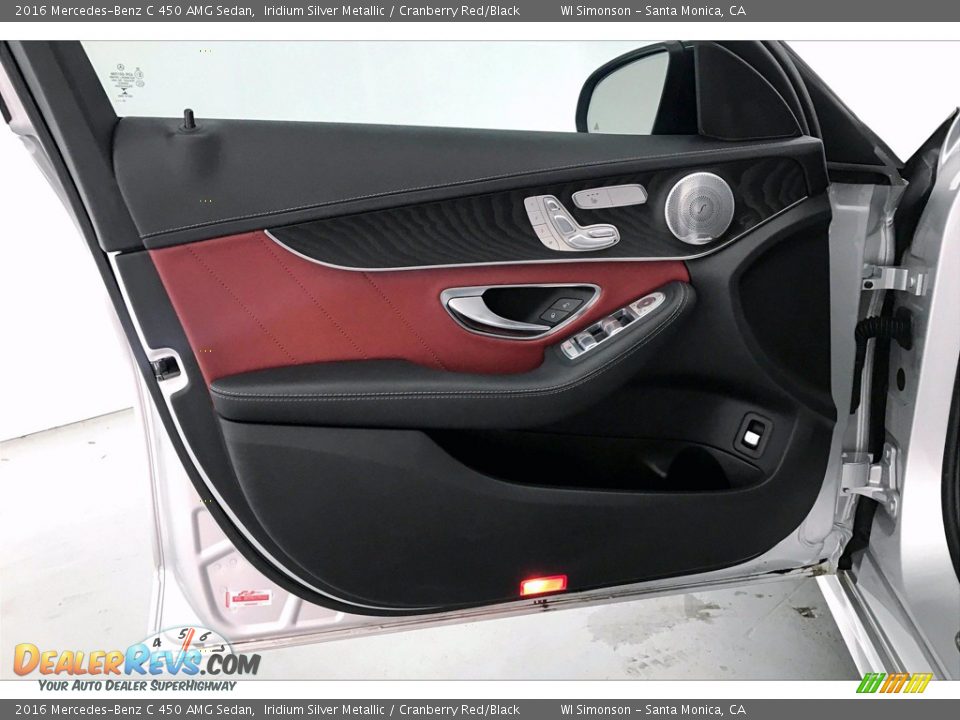 Door Panel of 2016 Mercedes-Benz C 450 AMG Sedan Photo #25