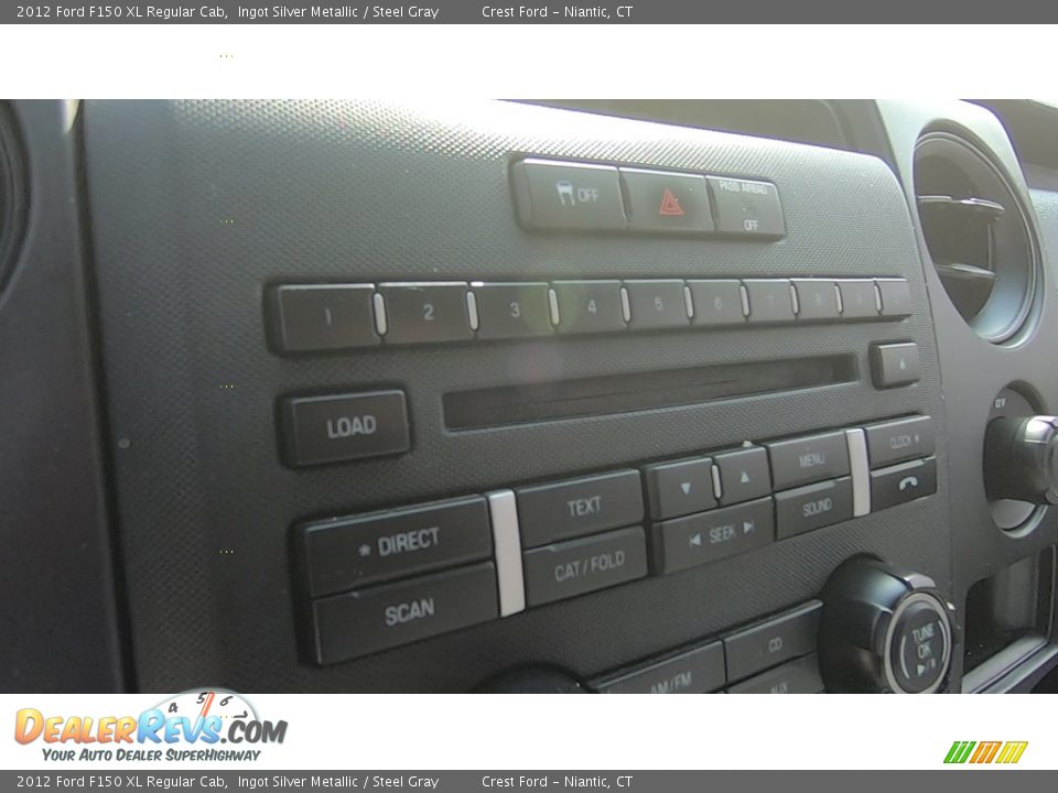 2012 Ford F150 XL Regular Cab Ingot Silver Metallic / Steel Gray Photo #14