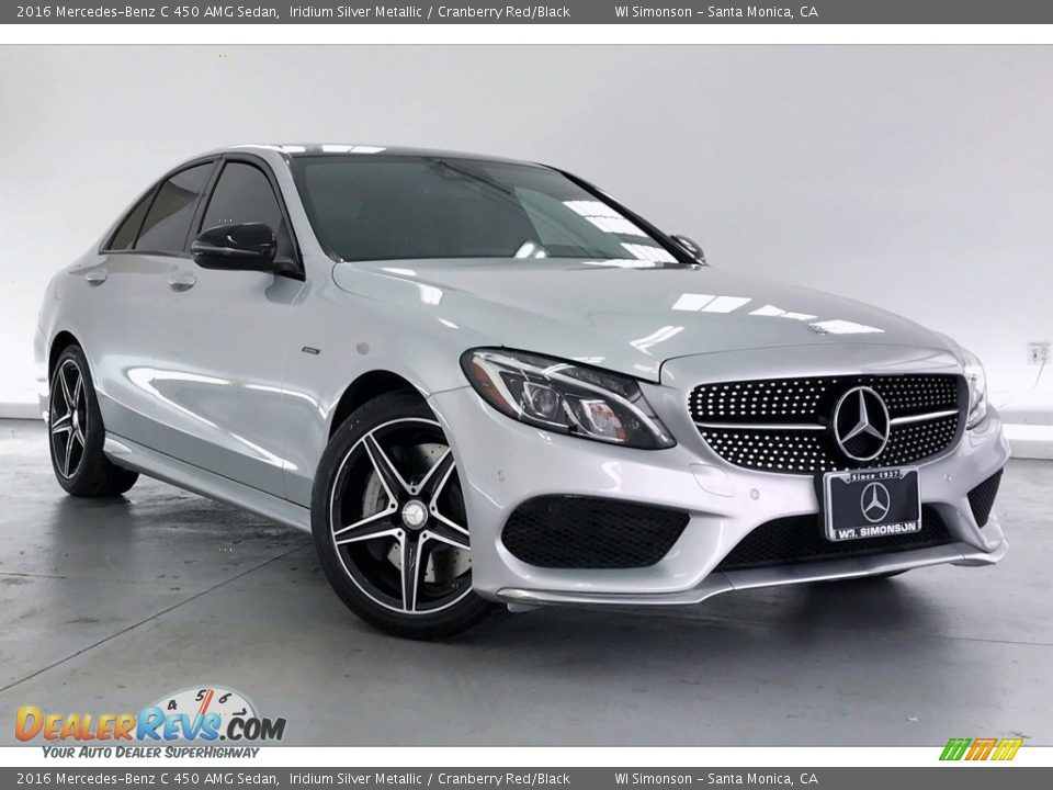 Front 3/4 View of 2016 Mercedes-Benz C 450 AMG Sedan Photo #34