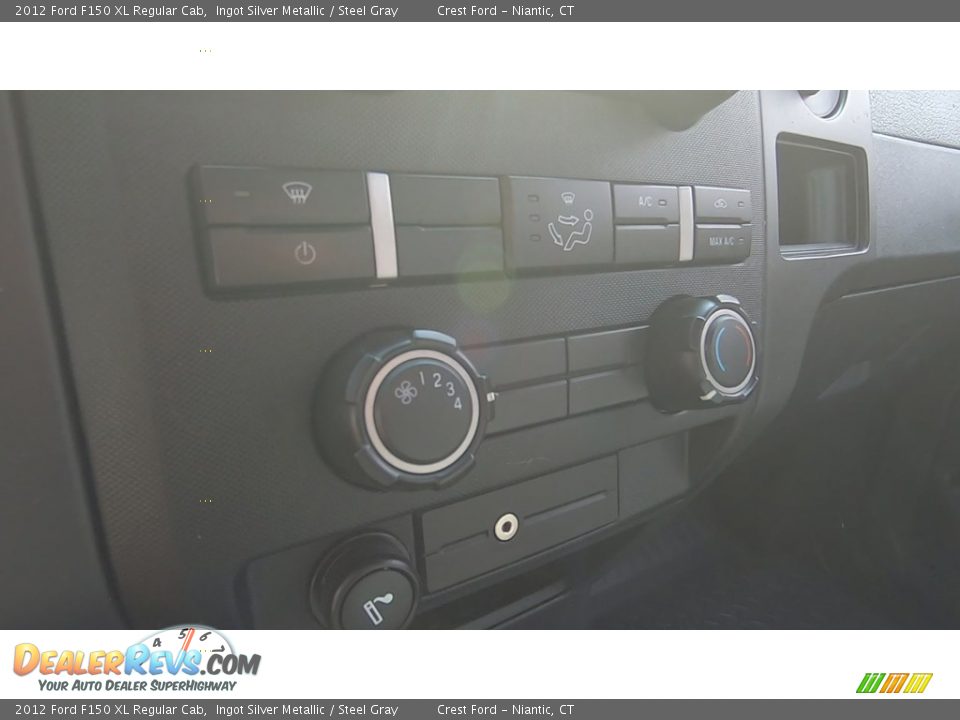 2012 Ford F150 XL Regular Cab Ingot Silver Metallic / Steel Gray Photo #15