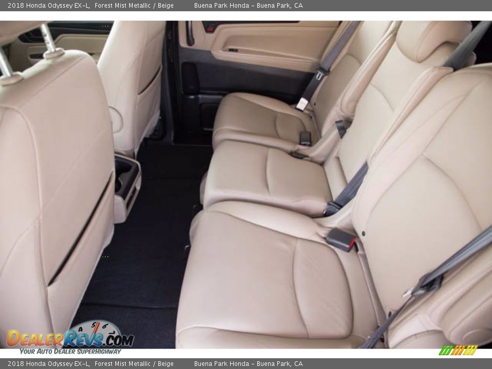 2018 Honda Odyssey EX-L Forest Mist Metallic / Beige Photo #4