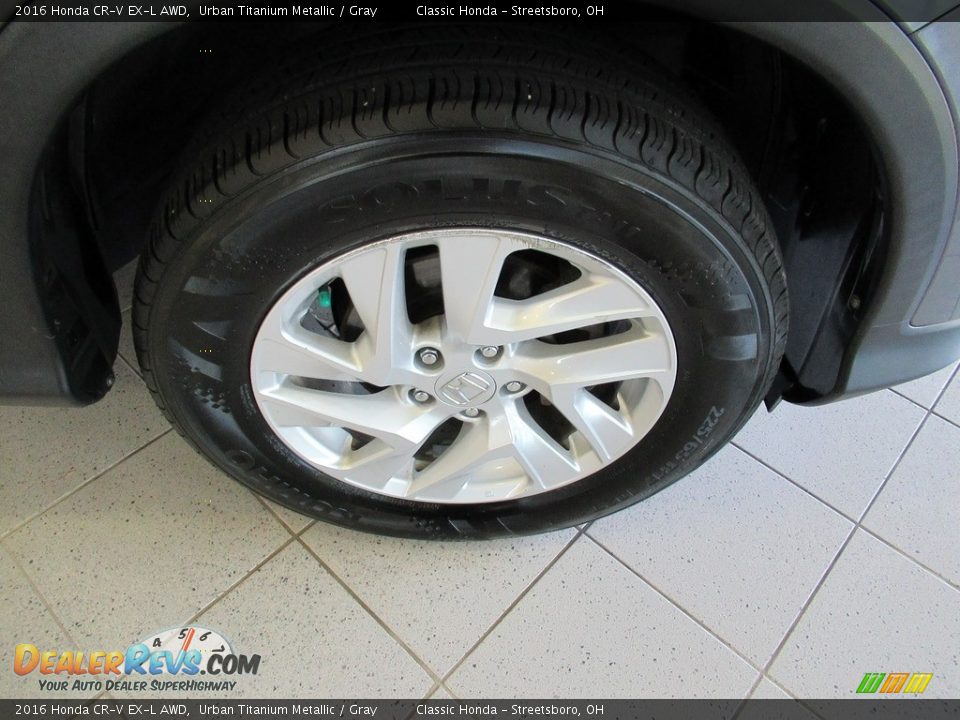 2016 Honda CR-V EX-L AWD Urban Titanium Metallic / Gray Photo #5
