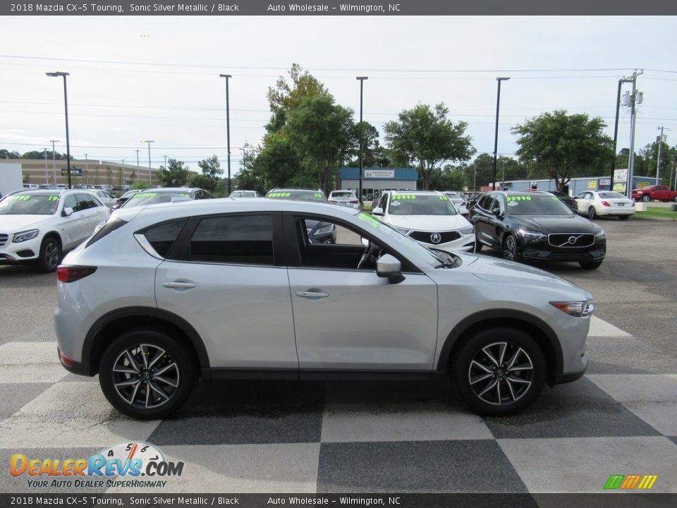 Sonic Silver Metallic 2018 Mazda CX-5 Touring Photo #3