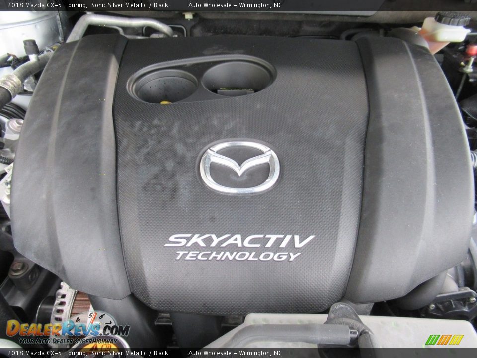 2018 Mazda CX-5 Touring Sonic Silver Metallic / Black Photo #6