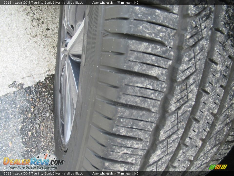 2018 Mazda CX-5 Touring Sonic Silver Metallic / Black Photo #8