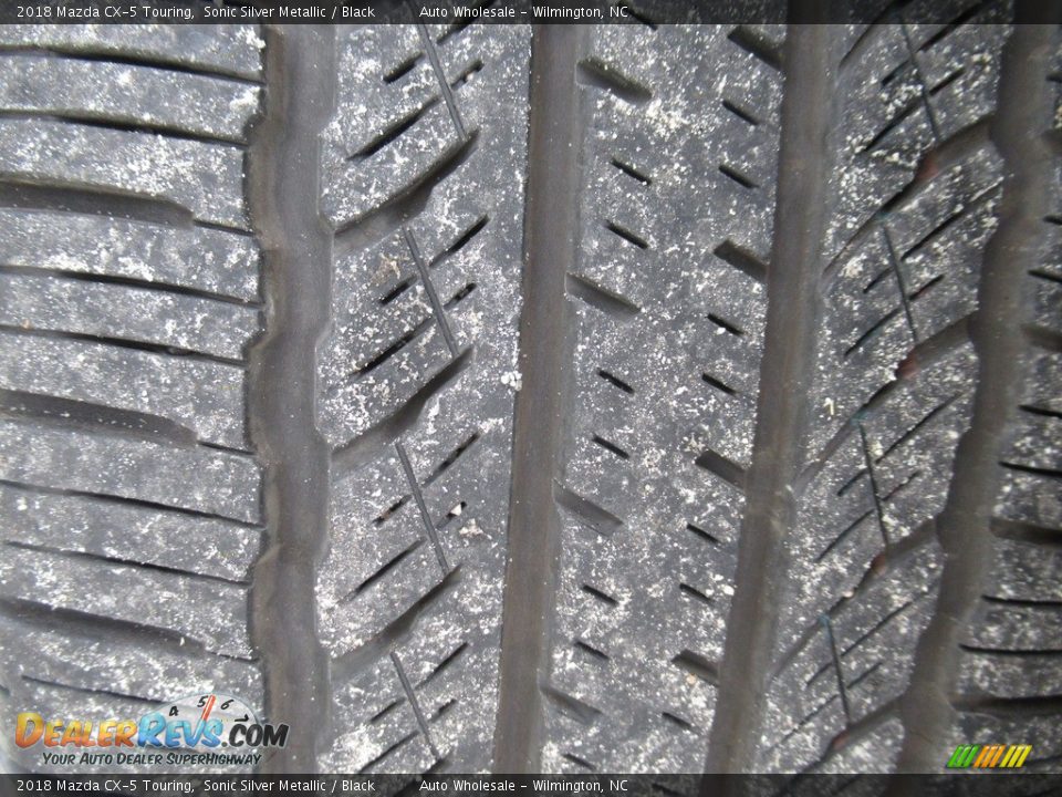 2018 Mazda CX-5 Touring Sonic Silver Metallic / Black Photo #9