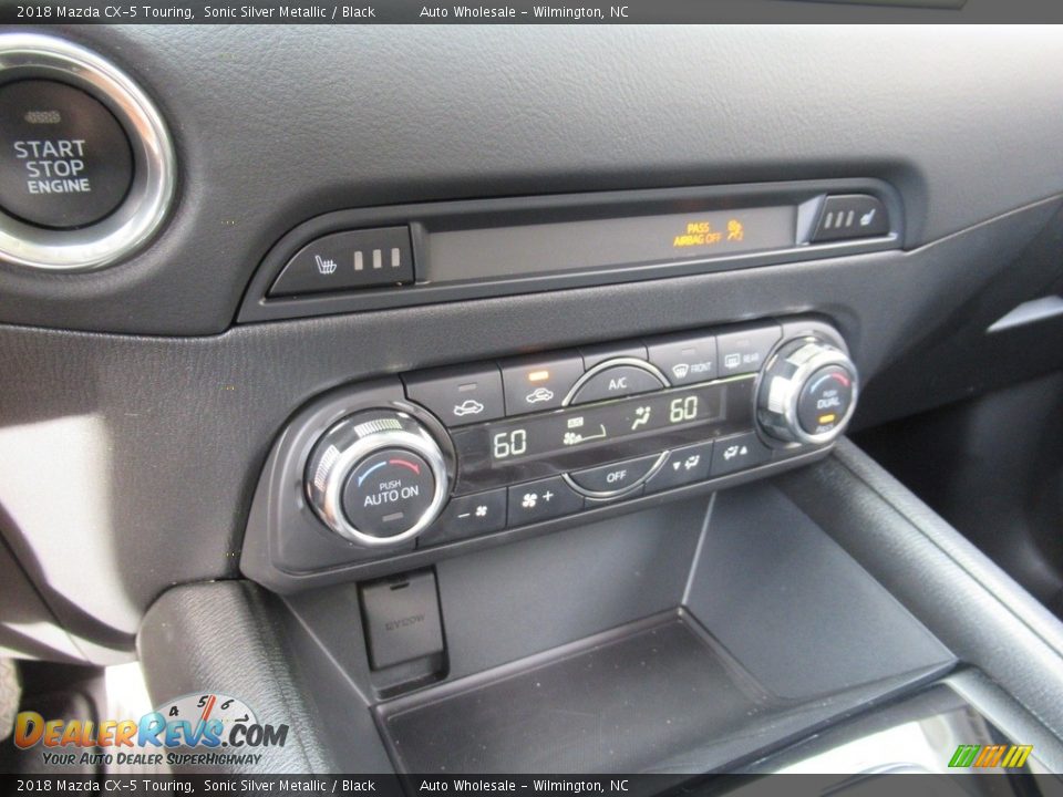 2018 Mazda CX-5 Touring Sonic Silver Metallic / Black Photo #17