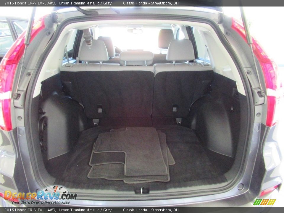 2016 Honda CR-V EX-L AWD Urban Titanium Metallic / Gray Photo #21