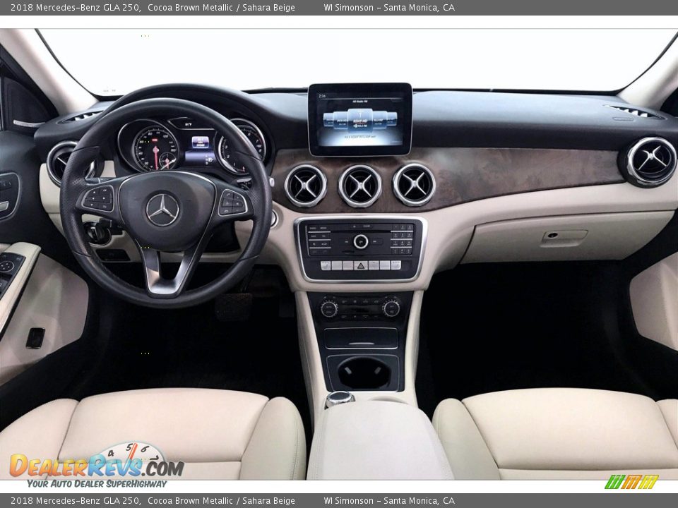 2018 Mercedes-Benz GLA 250 Cocoa Brown Metallic / Sahara Beige Photo #17