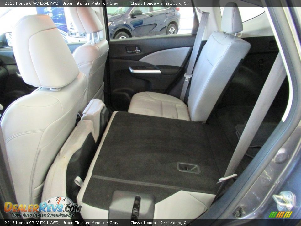 2016 Honda CR-V EX-L AWD Urban Titanium Metallic / Gray Photo #26