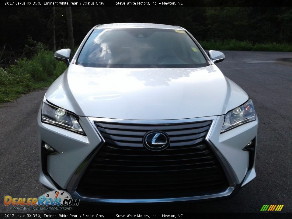 2017 Lexus RX 350 Eminent White Pearl / Stratus Gray Photo #4