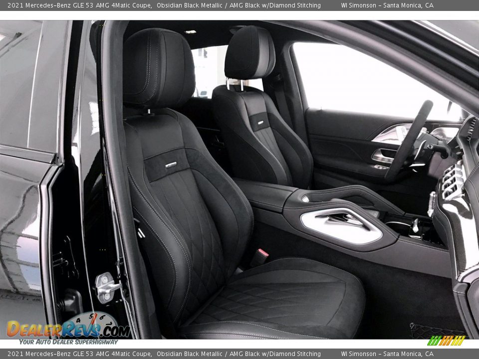 AMG Black w/Diamond Stitching Interior - 2021 Mercedes-Benz GLE 53 AMG 4Matic Coupe Photo #5