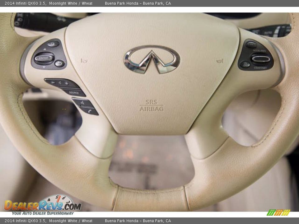 2014 Infiniti QX60 3.5 Steering Wheel Photo #13