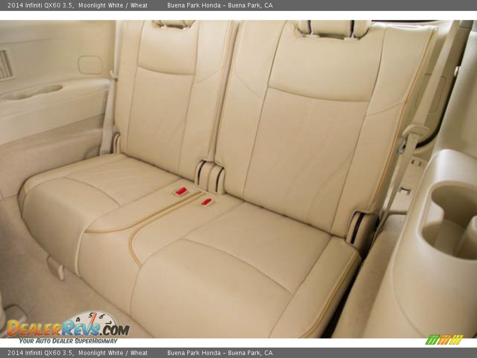 Rear Seat of 2014 Infiniti QX60 3.5 Photo #17