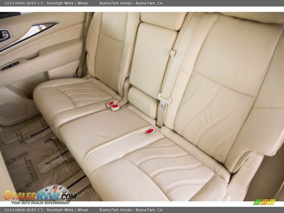 Rear Seat of 2014 Infiniti QX60 3.5 Photo #18