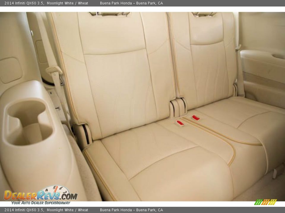 Rear Seat of 2014 Infiniti QX60 3.5 Photo #20