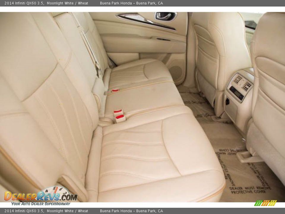 Rear Seat of 2014 Infiniti QX60 3.5 Photo #21