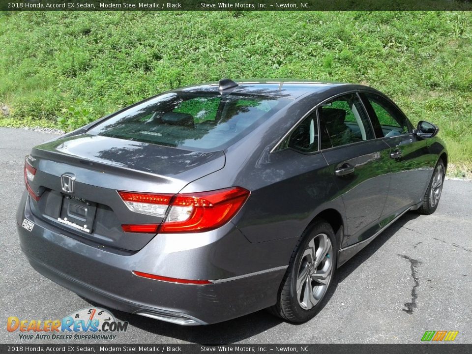 2018 Honda Accord EX Sedan Modern Steel Metallic / Black Photo #6