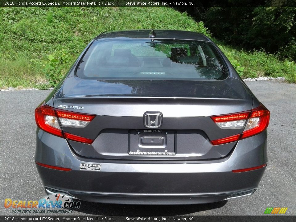 2018 Honda Accord EX Sedan Modern Steel Metallic / Black Photo #7