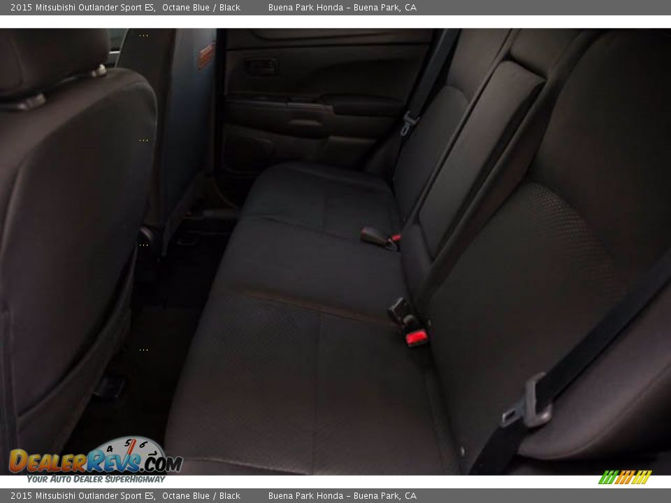 2015 Mitsubishi Outlander Sport ES Octane Blue / Black Photo #4