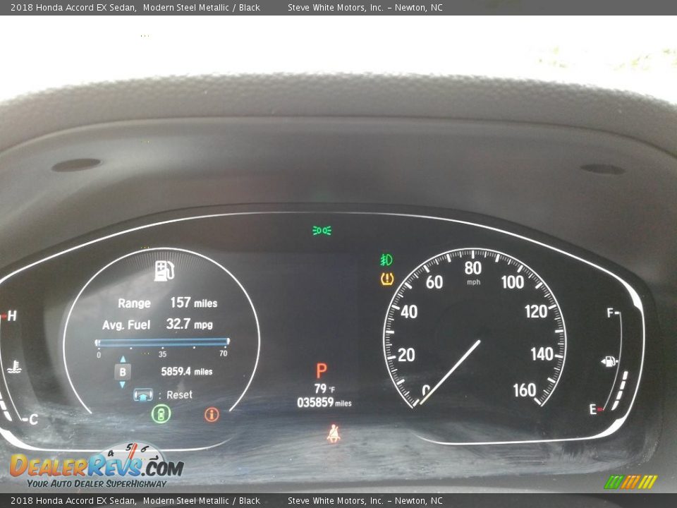 2018 Honda Accord EX Sedan Gauges Photo #19