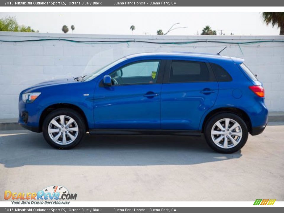 Octane Blue 2015 Mitsubishi Outlander Sport ES Photo #8